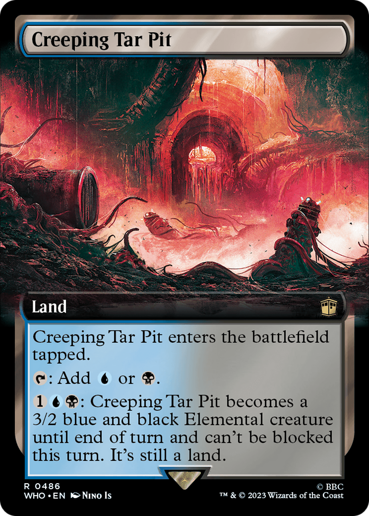 Creeping Tar Pit (Extended Art): (Extended Art) [Doctor Who]