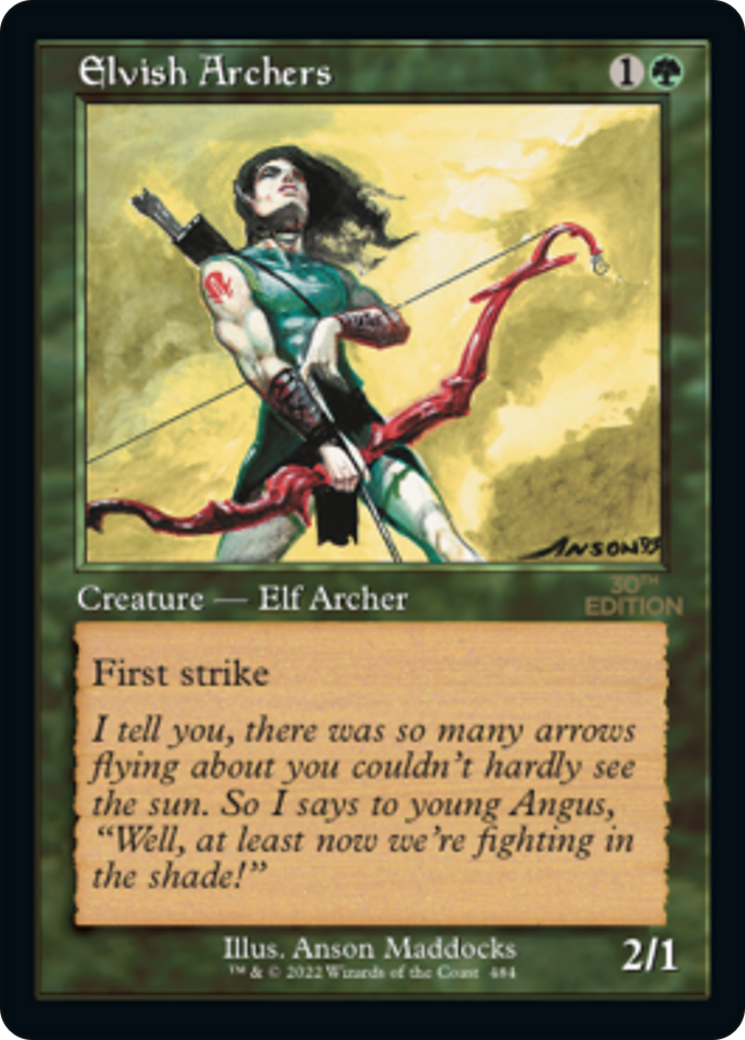 Elvish Archers (Retro Frame) [30th Anniversary Edition]