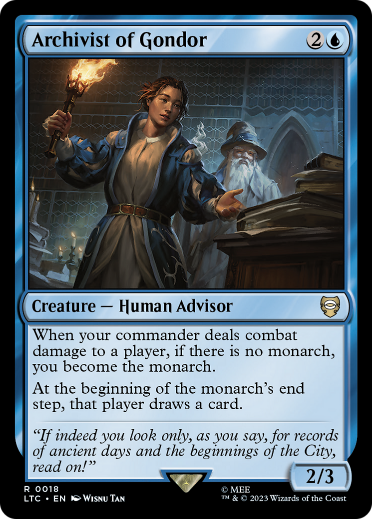 Archivist of Gondor - Tales of Middle-earth Commander