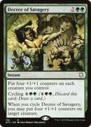 Decree of Savagery [Dungeons & Dragons: Adventures in the Forgotten Realms Commander]