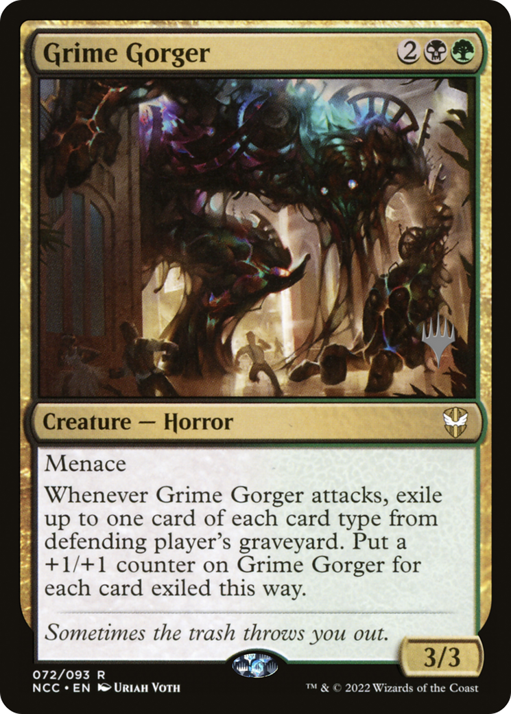 Grime Gorger [New Capenna Commander Promos] Foil
