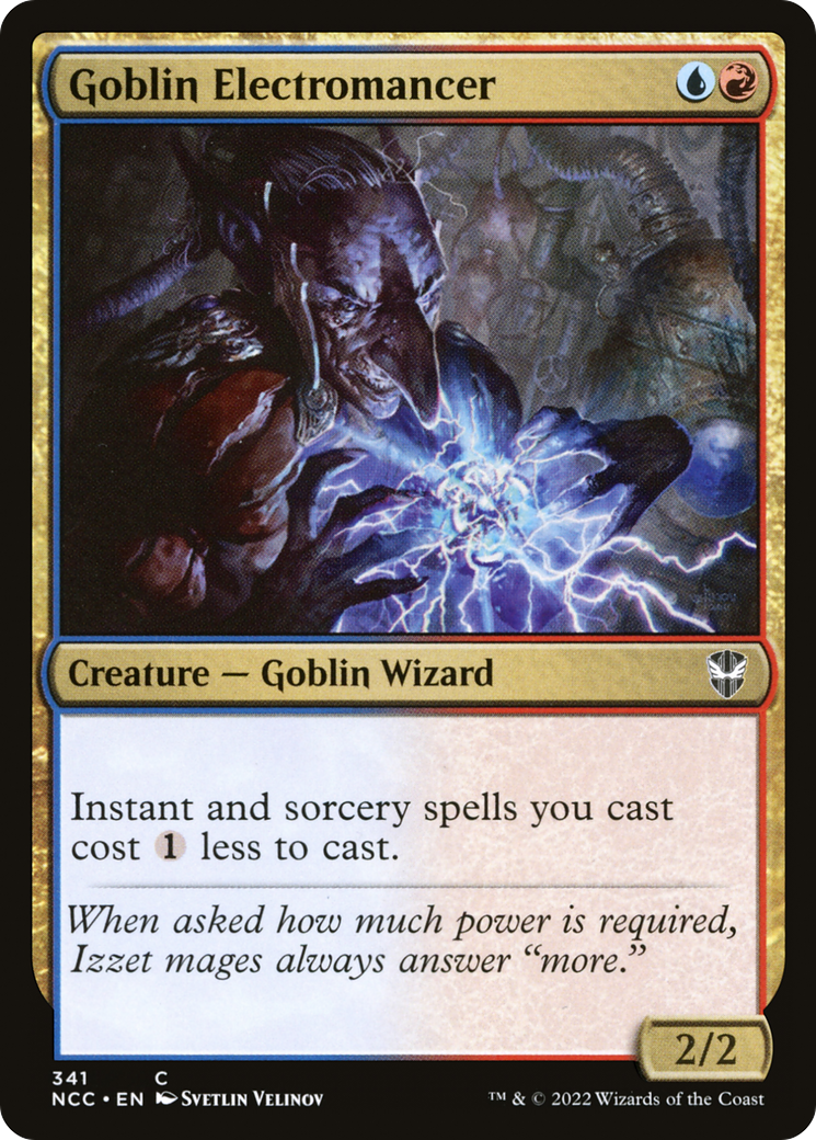Goblin Electromancer [New Capenna Commander]