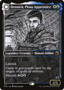 Dennick, Pious Apprentice (Showcase): (Showcase, Double Faced Transform) [Innistrad: Midnight Hunt]