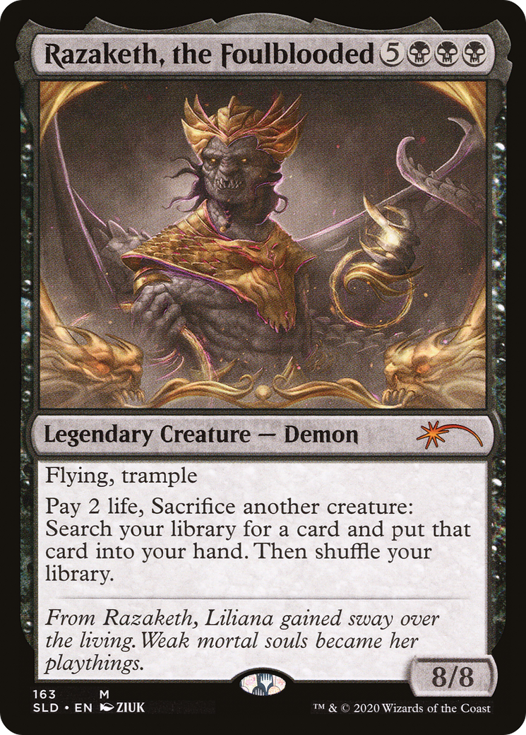 Razaketh, the Foulblooded [Secret Lair Drop]