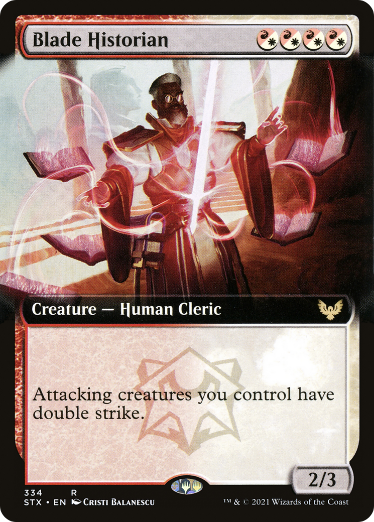 Blade Historian (Extended Art) - Strixhaven: School of Mages: (Extended Art)