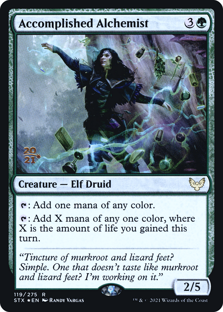 Accomplished Alchemist - Strixhaven: School of Mages Promos Foil