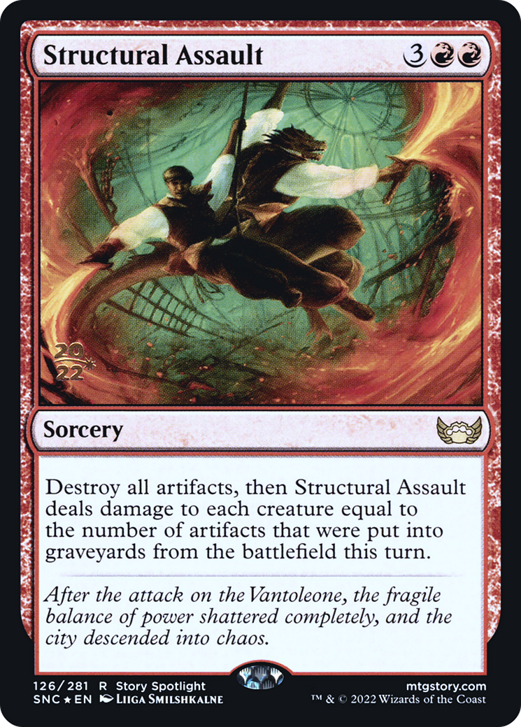 Structural Assault - [Streets of New Capenna Promos] Foil