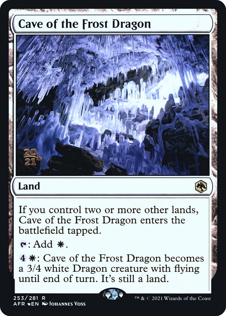 Cave of the Frost Dragon - Adventures in the Forgotten Realms Promos Foil