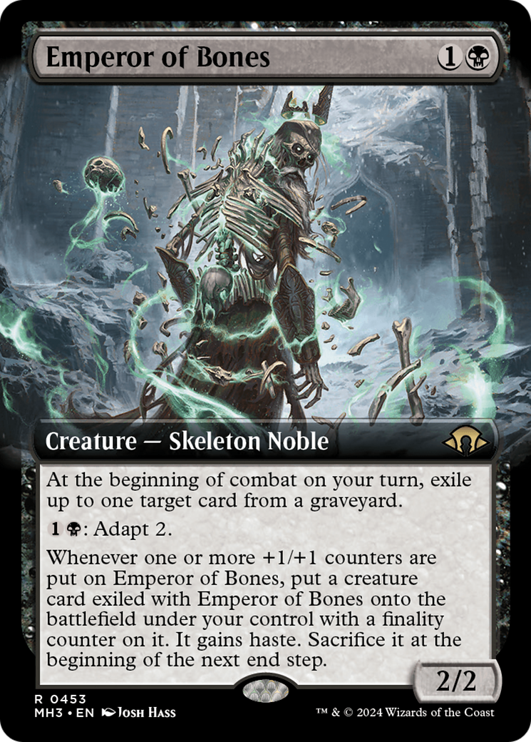 Emperor of Bones (Extended Art) - Modern Horizons 3: (Extended Art)