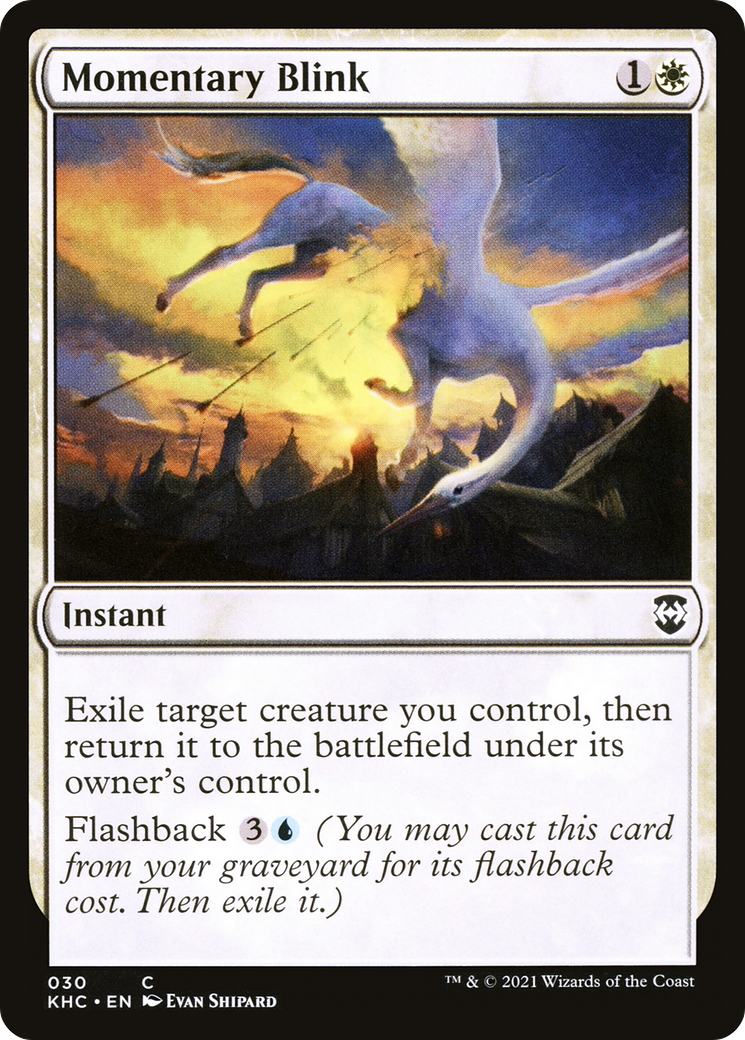 Momentary Blink - [Kaldheim Commander]