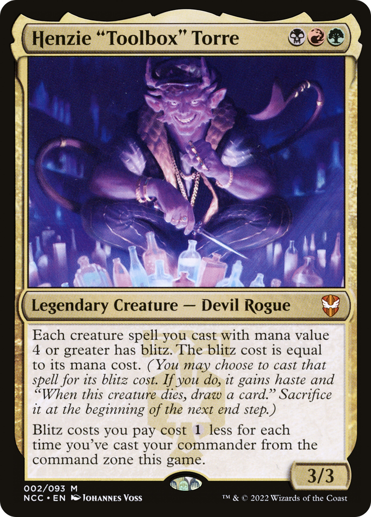 Henzie "Toolbox" Torre [New Capenna Commander]