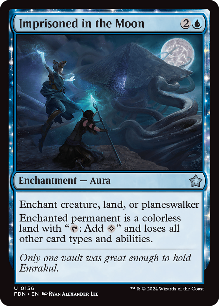 Imprisoned in the Moon: (enchantment) [Foundations]