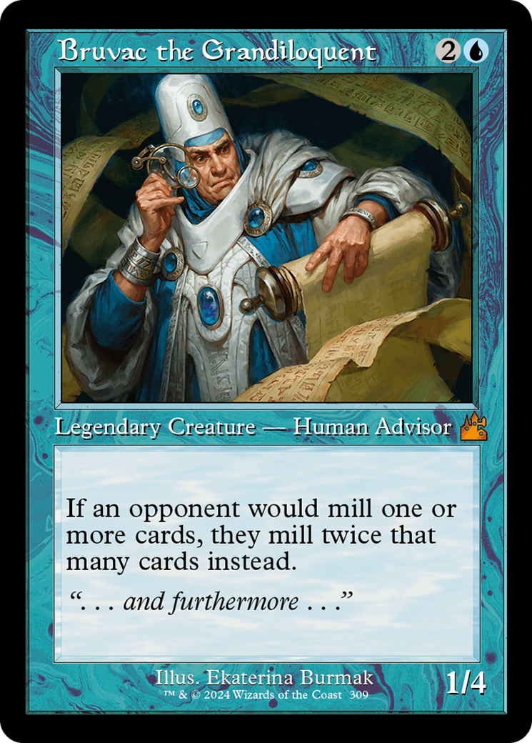 Bruvac the Grandiloquent (Retro Frame) - Ravnica Remastered