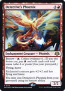 Detective's Phoenix: (enchantment) [Modern Horizons 3 Promos] Foil