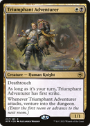 Triumphant Adventurer (Promo Pack) [Dungeons & Dragons: Adventures in the Forgotten Realms Promos]