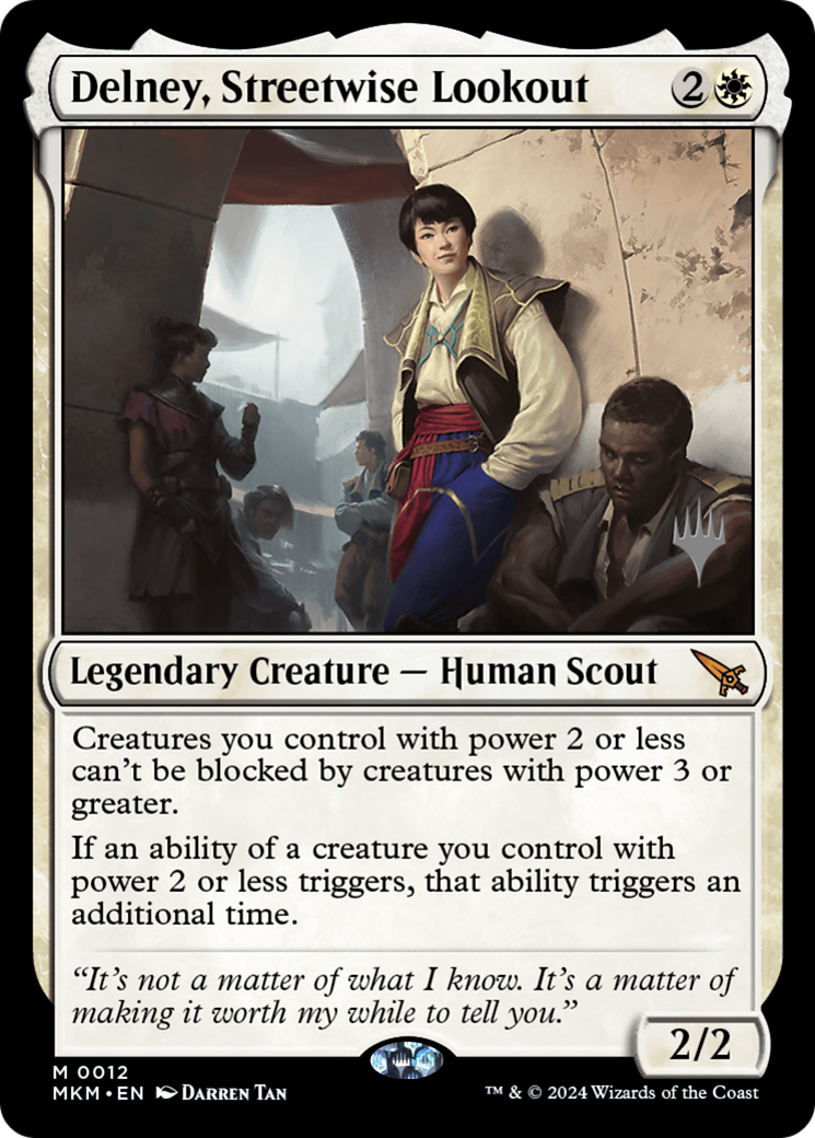 Delney, Streetwise Lookout [Murders at Karlov Manor Promos]