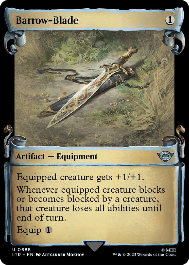 Barrow-Blade (Showcase Scrolls) - The Lord of the Rings: Tales of Middle-earth: (Showcase)