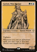 Gorion, Wise Mentor (Showcase) [Commander Legends: Battle for Baldur's Gate]