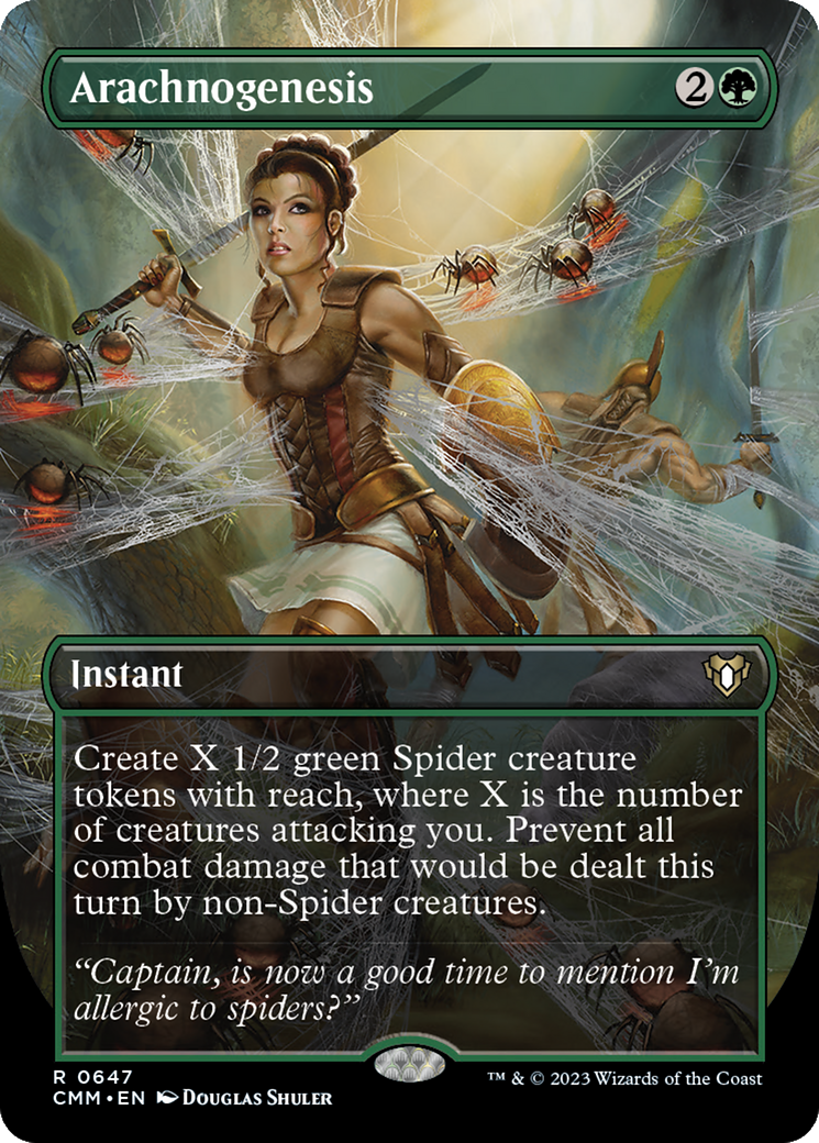Arachnogenesis (Borderless) - Commander Masters