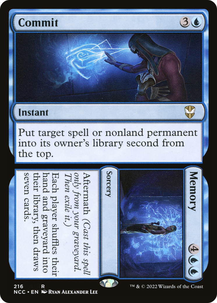 Commit // Memory [New Capenna Commander]