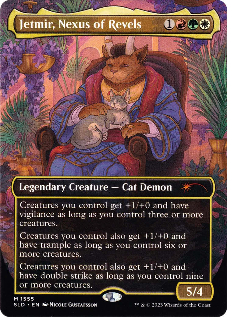 Jetmir, Nexus of Revels (Display Commander) - Thick Stock (Borderless) [Secret Lair Drop]