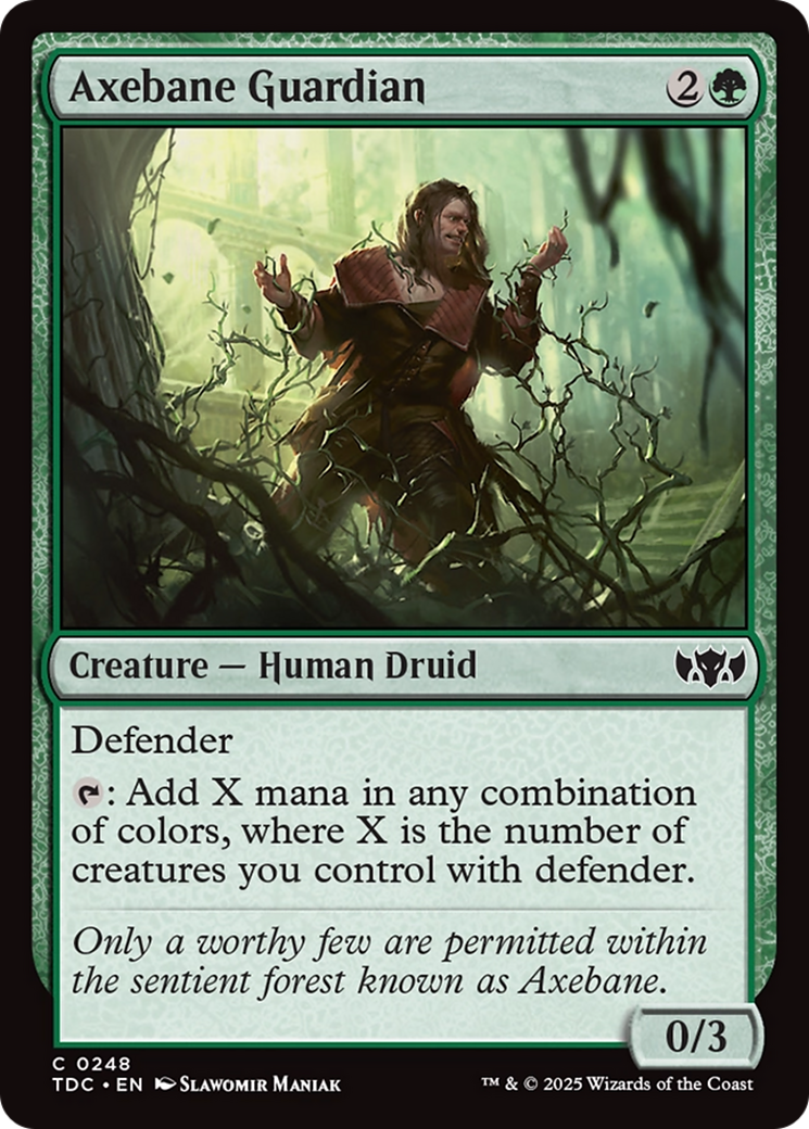 Axebane Guardian - Commander: Tarkir: Dragonstorm