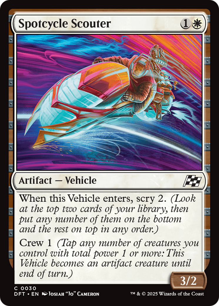 Spotcycle Scouter - [Aetherdrift] Foil