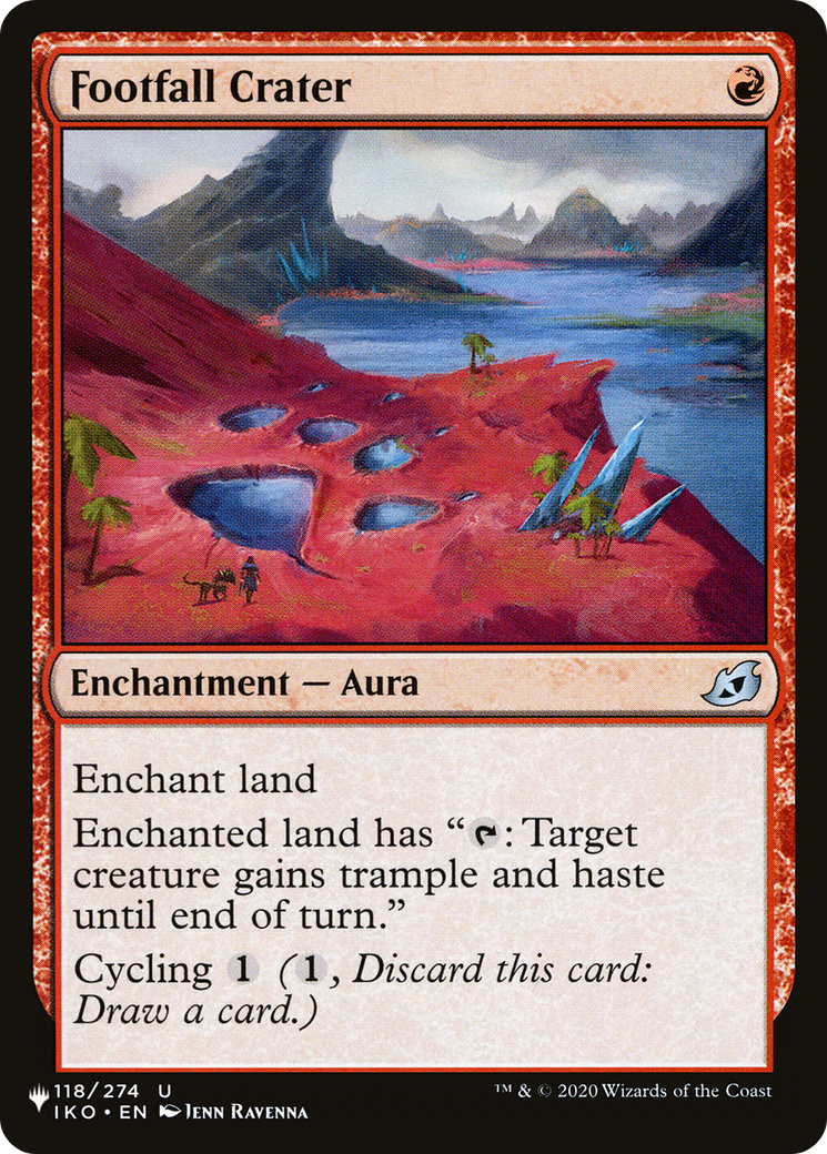 Footfall Crater [The List]
