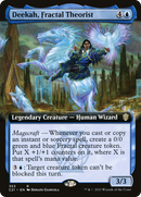 Deekah, Fractal Theorist (Extended Art): (Extended Art) [Commander 2021]
