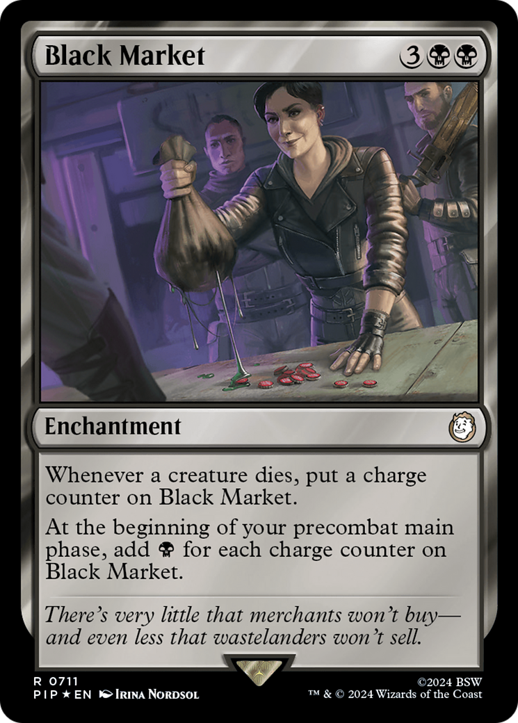 Black Market (Surge Foil) - Fallout Foil