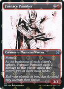 Furnace Punisher (Showcase) (Step-and-Compleat Foil): (Showcase) [Phyrexia: All Will Be One] Foil