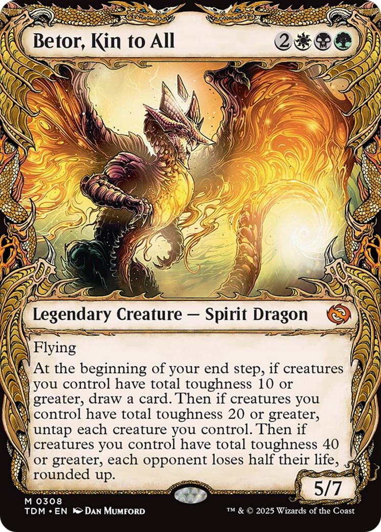 Betor, Kin to All (Showcase) - Tarkir: Dragonstorm: (Showcase)