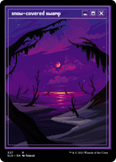 Snow-Covered Swamp (PixelSnowLands.jpg) [Secret Lair Drop] Foil
