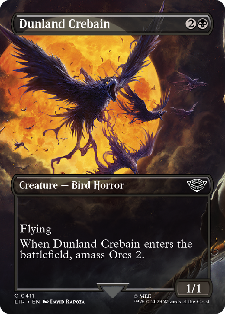 Dunland Crebain (Borderless) [The Lord of the Rings: Tales of Middle-earth]