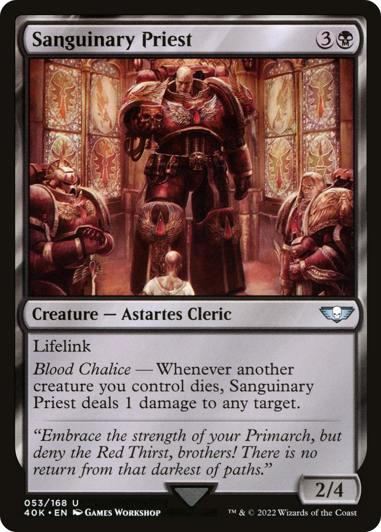 Sanguinary Priest [Warhammer 40,000]