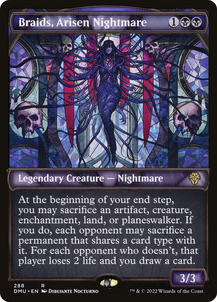 Braids, Arisen Nightmare (Showcase) - [Dominaria United]: (Showcase)