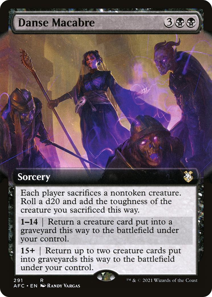 Danse Macabre (Extended Art): (Extended Art) [Forgotten Realms Commander]