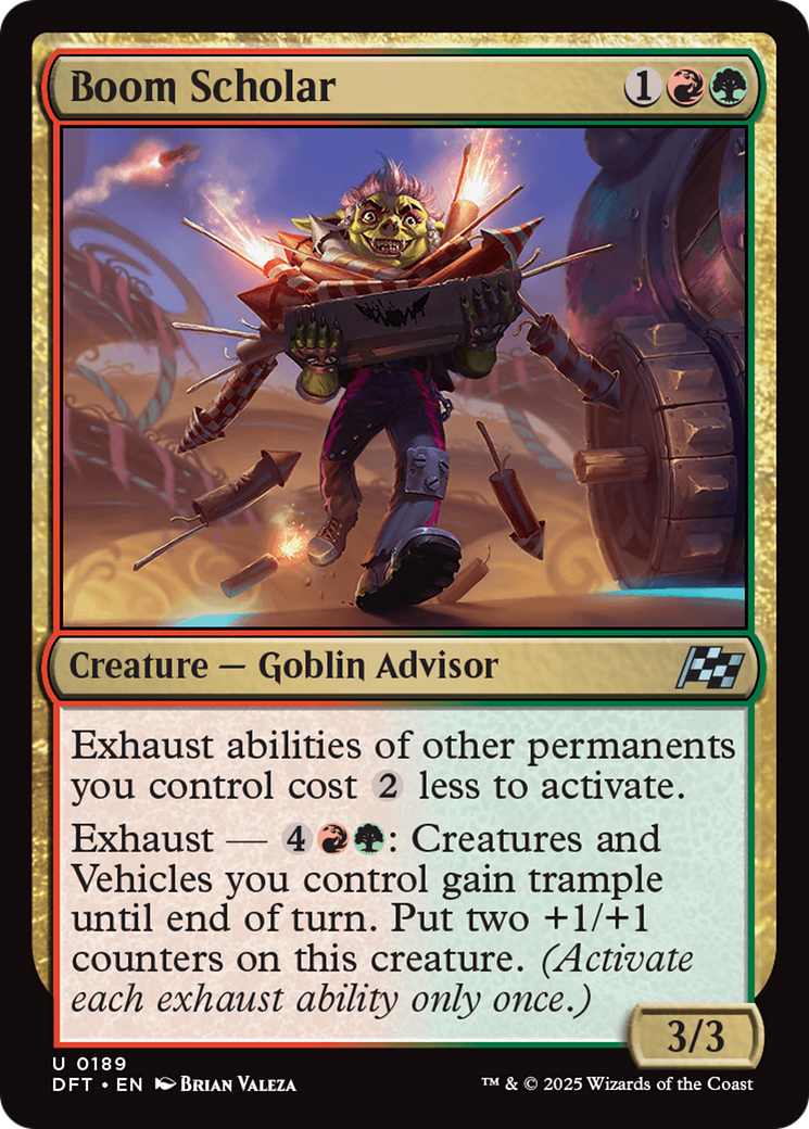 Boom Scholar - Aetherdrift