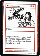 Transcantation (2021 Edition) [Mystery Booster Playtest Cards]