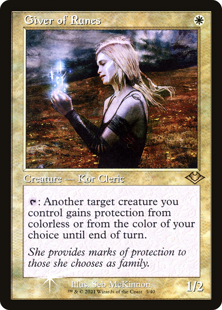 Giver of Runes (Retro Frame) [Modern Horizons 1 Timeshifts] Foil