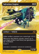 Salvation Engine (Borderless) (First-Place Foil) - [Aetherdrift] Foil