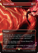 Storm's Will - Jeska's Will [Secret Lair Drop] / Storm's Will (Borderless)