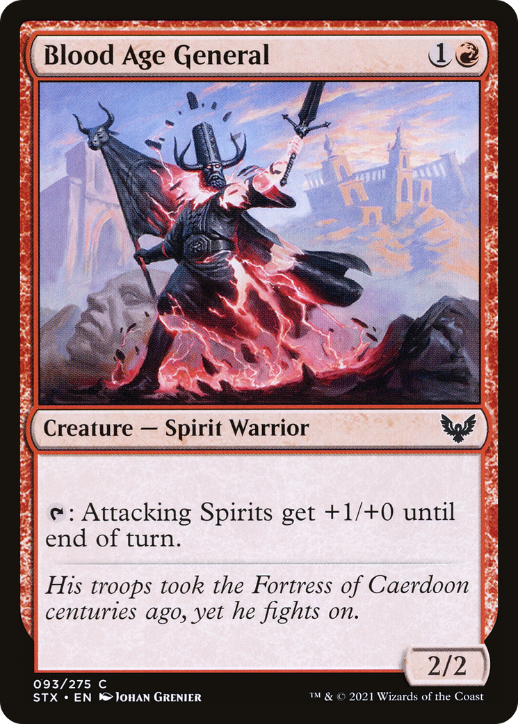 Blood Age General - Strixhaven: School of Mages