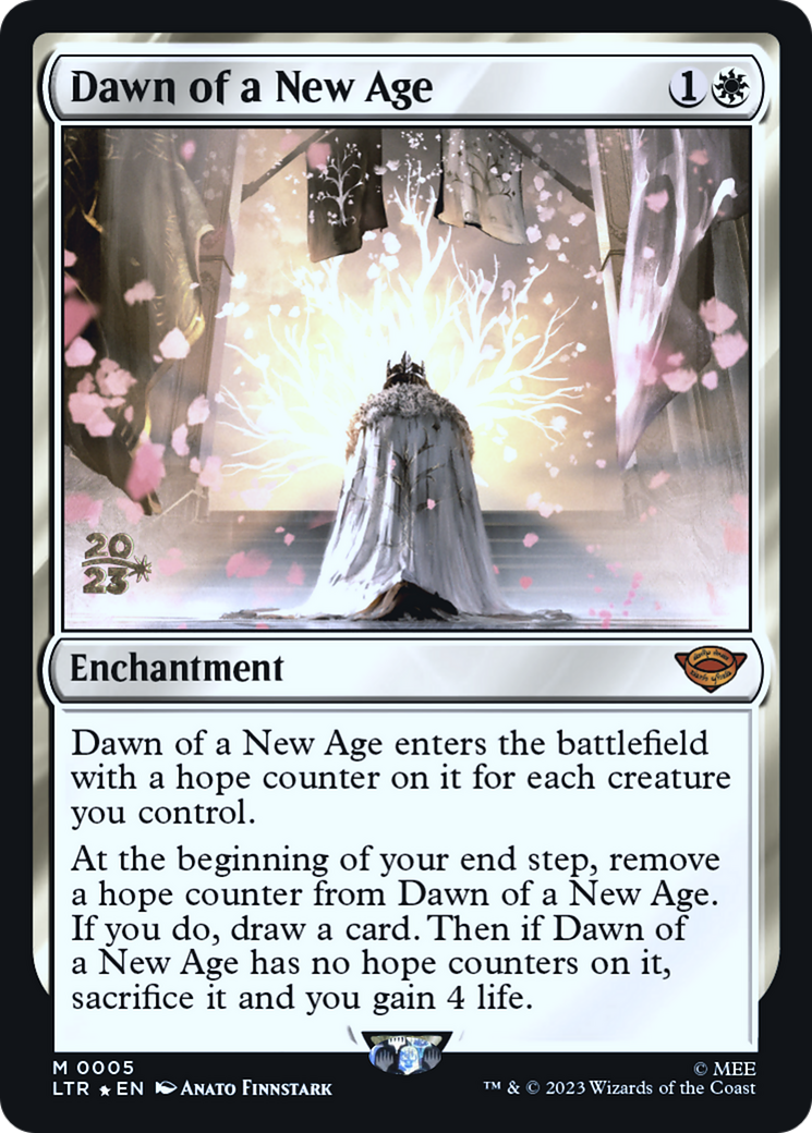 Dawn of a New Age [Tales of Middle-earth Promos] Foil