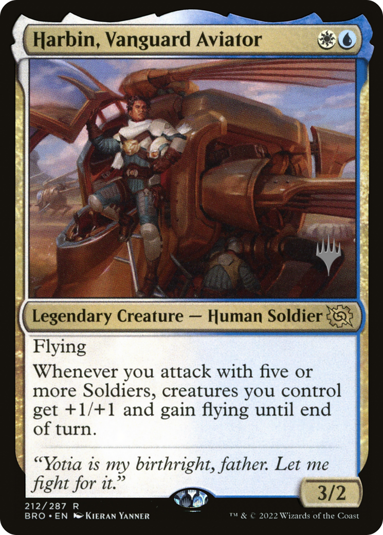 Harbin, Vanguard Aviator [The Brothers' War Promos]
