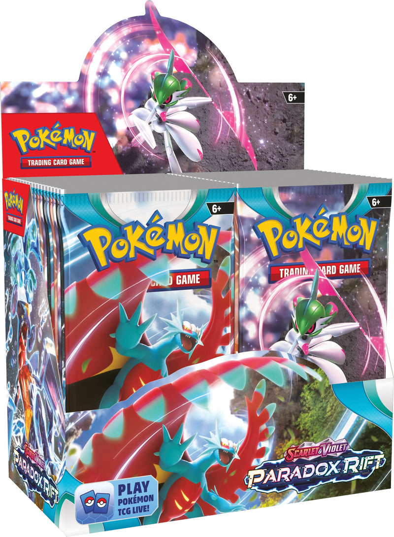 how many packs in paradox rift booster box Pokmon TCG: Scarlet & Violet-Paradox Rift Booster Display Box (36 Packs)