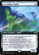 Ascendant Spirit (Extended Art) - Kaldheim: (Extended Art, snow)