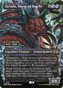 Gyruda, Doom of Depths (Serial Numbered): (Showcase) (Borderless) [Multiverse Legends] Foil