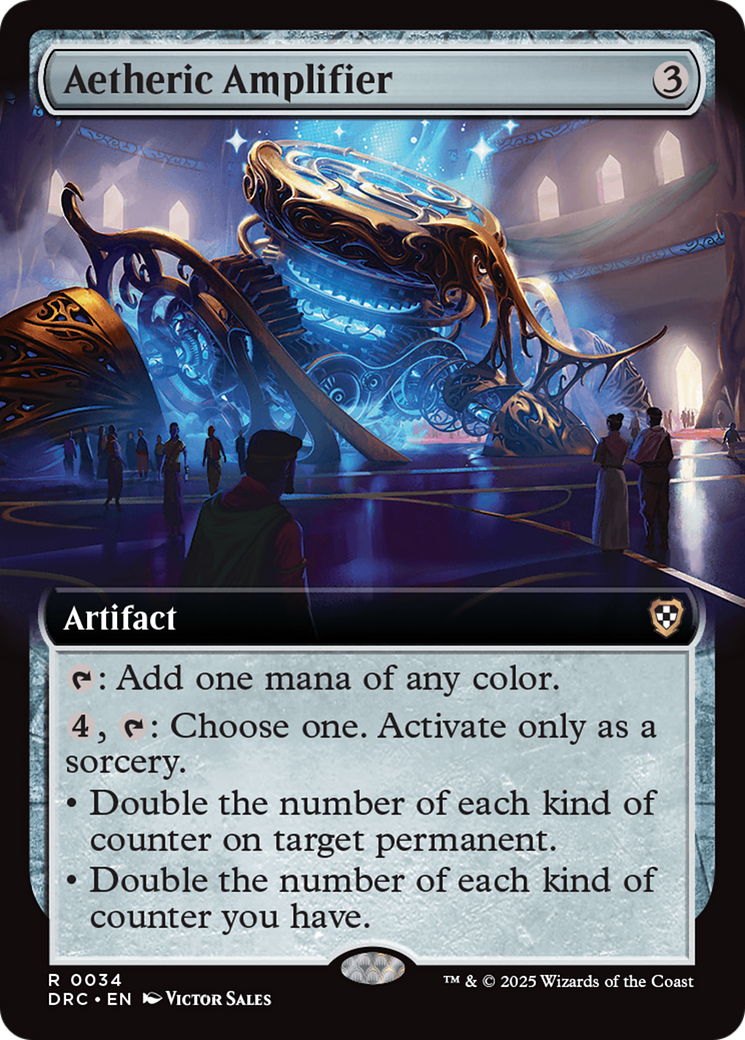 Aetheric Amplifier (Extended Art) - Commander: Aetherdrift: (Extended Art)