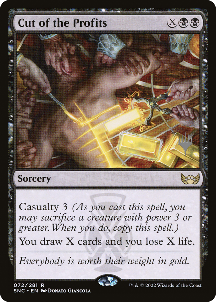 Cut of the Profits [Streets of New Capenna Promos]